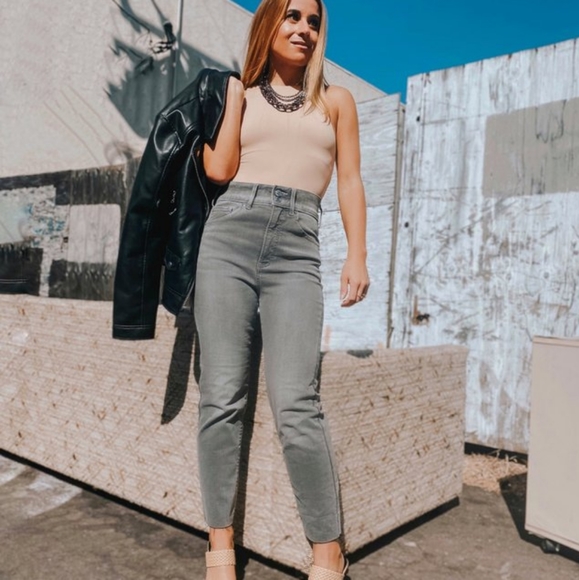 Express Denim - EXPRESS // 🆕 Super High Rise Gray Jeans